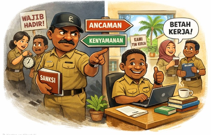 Antara Disiplin dan Kenyamanan Kerja: Mencari Jalan Tengah ASN Papua Tengah
