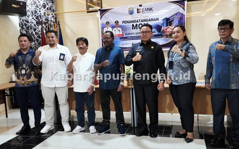 Pemkab Nabire Gandeng Tiga Bank Nasional, Percepat Digitalisasi Pembayaran Pajak dan Retribusi Daerah