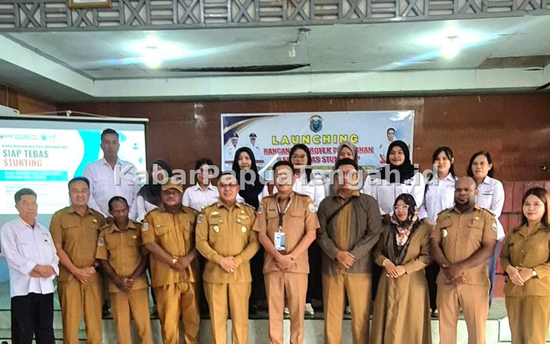 SIAP TEBAS STUNTING Diluncurkan, DPPKB Nabire Integrasikan Data Lintas OPD demi Percepatan Penurunan Stunting