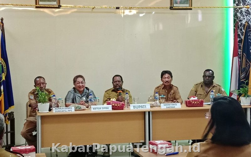 Pemkab Nabire Matangkan Pelaksanaan Program JEBOL 2026 untuk Tingkatkan Kepemilikan Dokumen Kependudukan