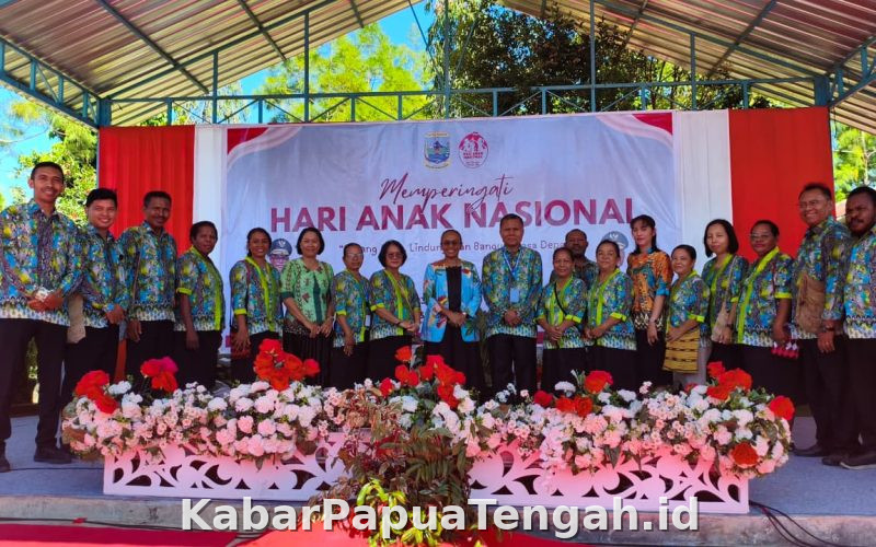Hari Anak Nasional 2026, Papua Tengah Perkuat Komitmen Wujudkan Provinsi Layak Anak