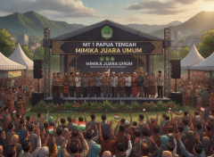 Mimika Sabet Juara Umum Perdana MTQ I Papua Tengah, Buktikan Pembinaan Qurani Berhasil