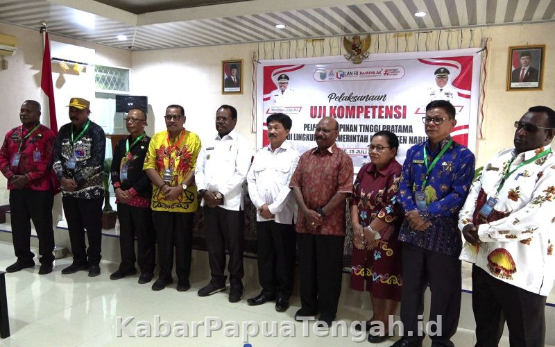 Pemkab Nabire Gelar Uji Kompetensi Pejabat Pimpinan Tinggi Pratama, Lima Kepala OPD Ikut Penilaian