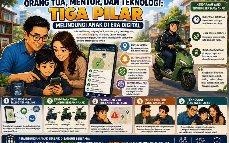Orang Tua, Mentor, dan Teknologi: Tiga Pilar Melindungi Anak di Era Digital